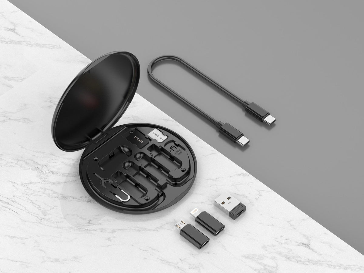 Techancy Cabo De Dados Multifunções Otg Kit TV3757, Várias Combinações Para Combinar, Carregar E Transferir/Armazenar Dados-3